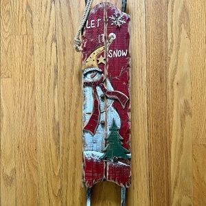 Christmas sleigh for home or office decor🛷